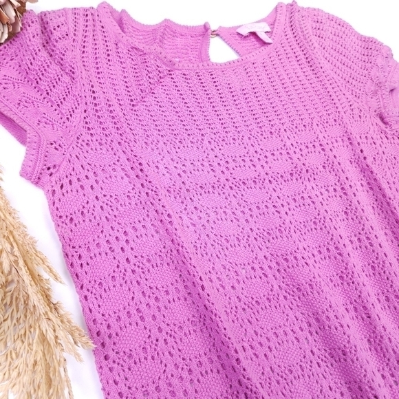 Lilly Pulitzer Pink Knit Dress Sz S - Picture 4 of 13